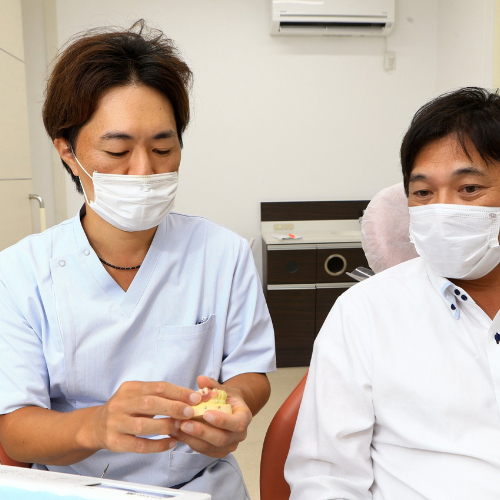 入れ歯相談を実施中